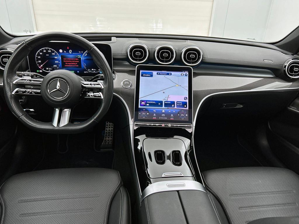 Mercedes-Benz C-klasse 300 de Break AMG Line | Panoramisch D, Autos, Electronic Stability Program (ESP), Entreprise, Hybride Électrique/Diesel