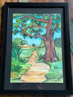 Aquarelle Vieil arbre Nature/Paysage, Envoi