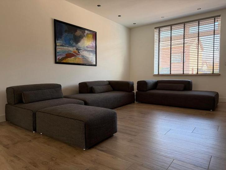 Leolux Ponton - als nieuw, Huis en Inrichting, Zetels | Zetels, Zo goed als nieuw, Rechte bank, Vierpersoons of meer, 300 cm of meer