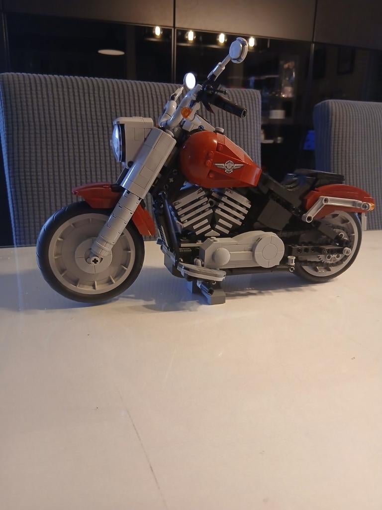 Lego Creator 10269 Harley Davidson FatBoy, Ophalen of Verzenden, Compleet, Lego, Creator