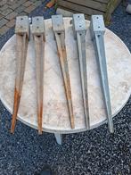 5 grondijzers, Ophalen, Overige materialen, Gebruikt, Minder dan 100 cm