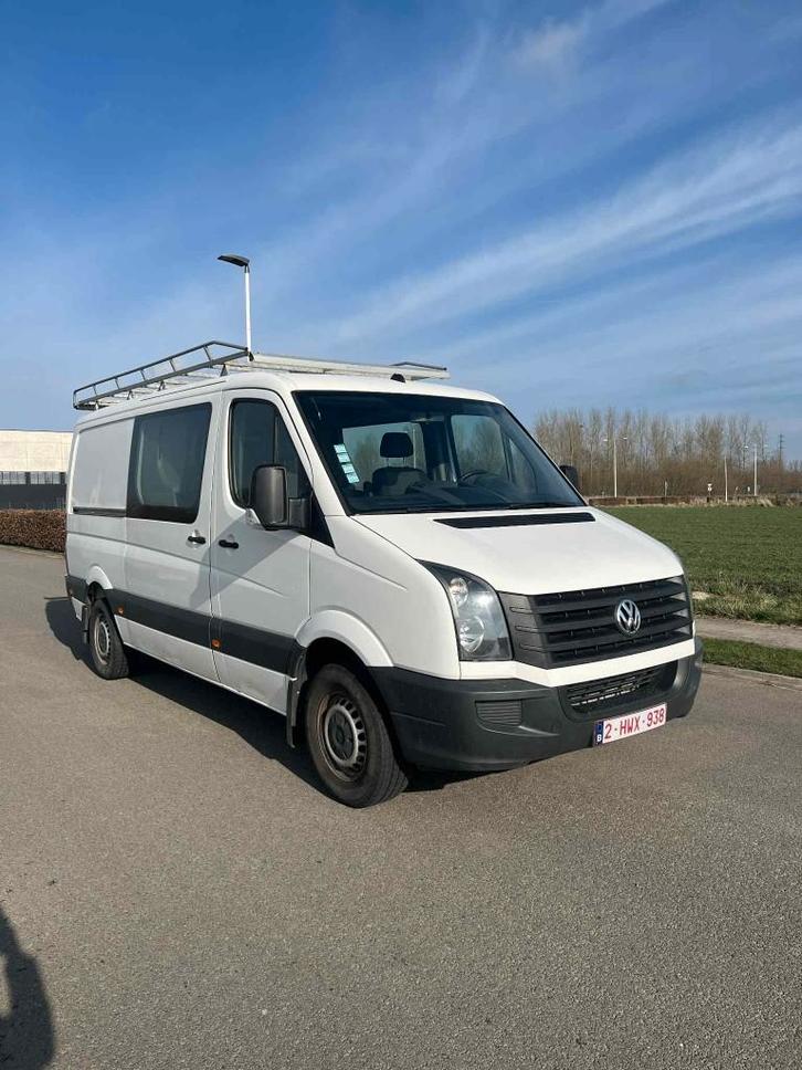 volkswagen crafter, Auto's, Bestelwagens en Lichte vracht, Particulier, Radio, Volkswagen, Diesel, Euro 6, 2 deurs, Handgeschakeld