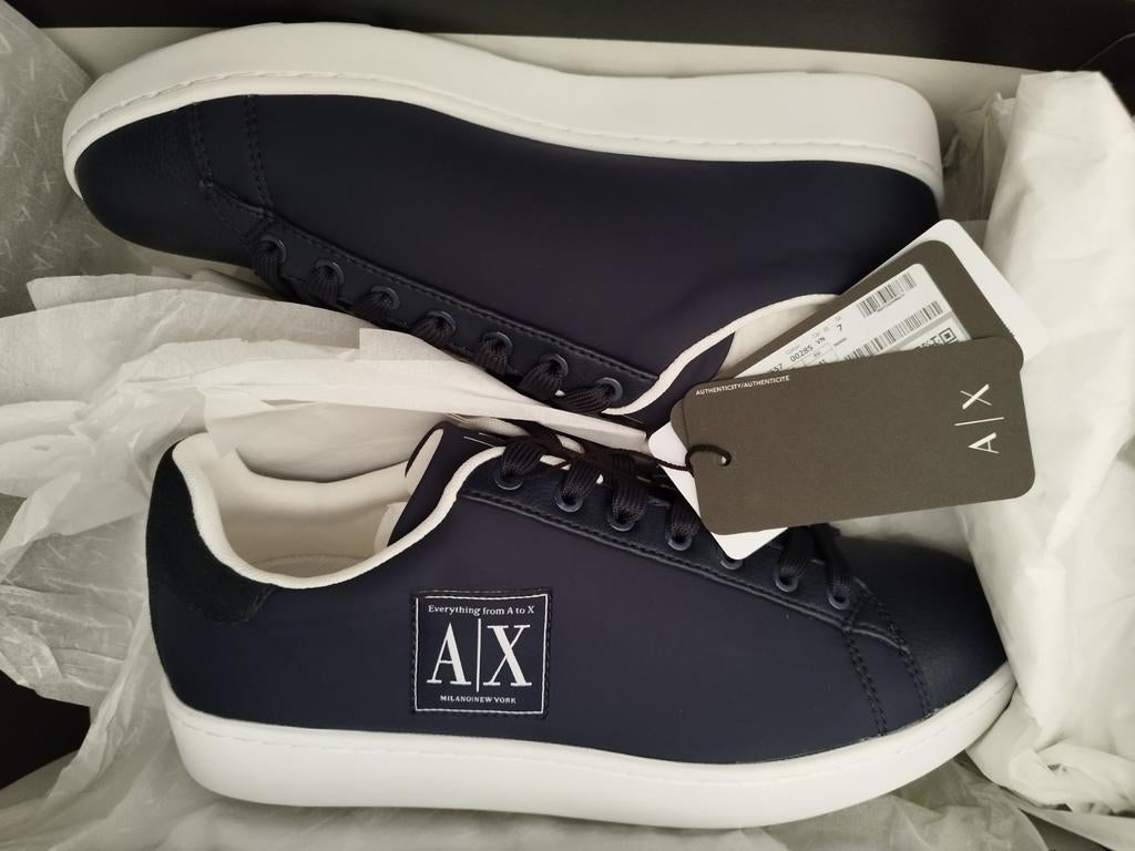 Baskets Armani Exchange, Vêtements | Hommes, Chaussures, Neuf, Enlèvement ou Envoi, Bleu, Armani exchange