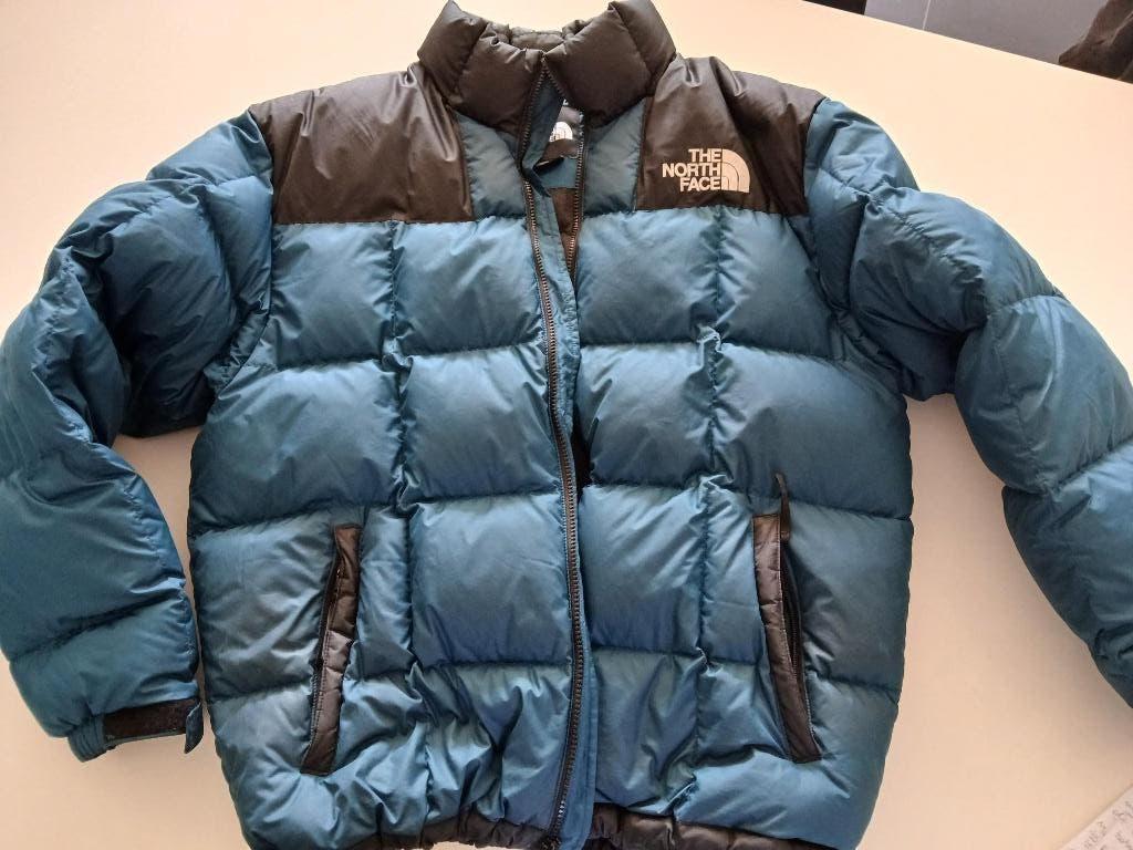 The North Face jacket 700 L, Maat 52/54 (L), Blauw, Ophalen of Verzenden, Zo goed als nieuw