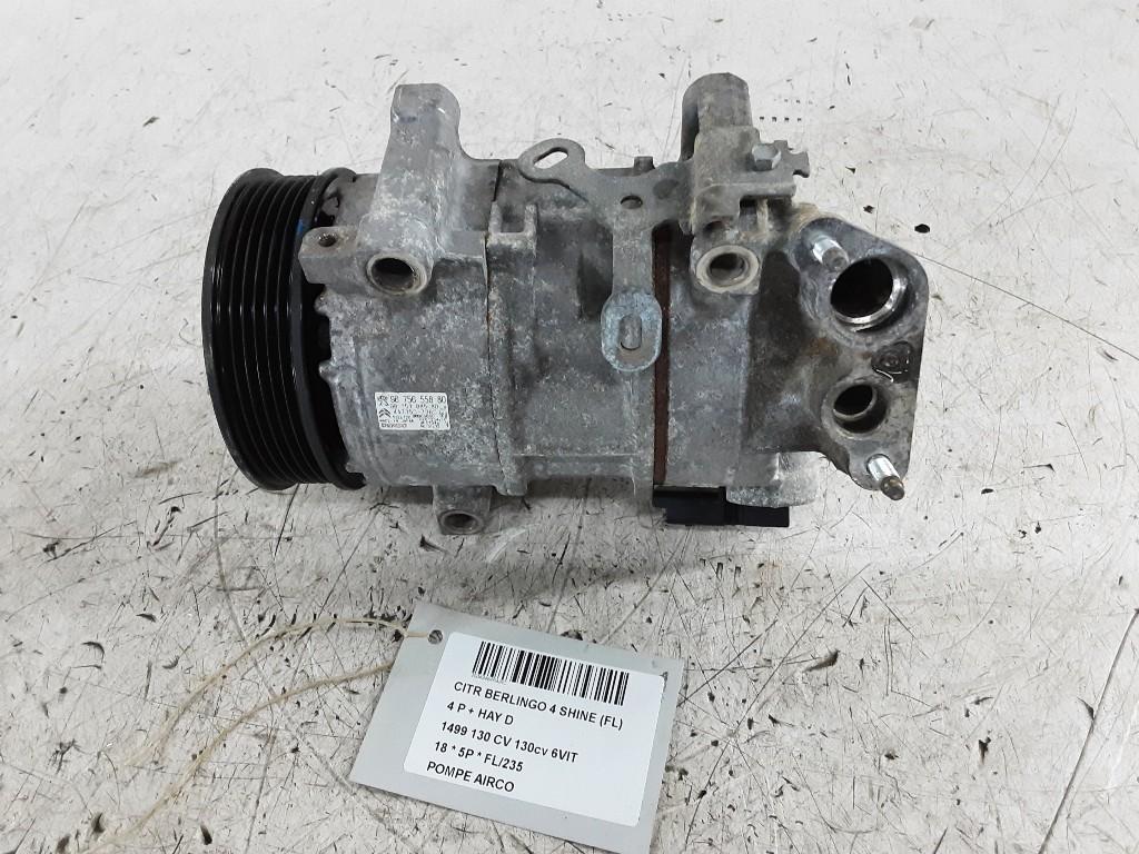 COMPRESSEUR CLIMATISATION Berlingo Multispace (9675655880), Autos : Pièces & Accessoires, Climatisation & Chauffage, Citroën, Utilisé