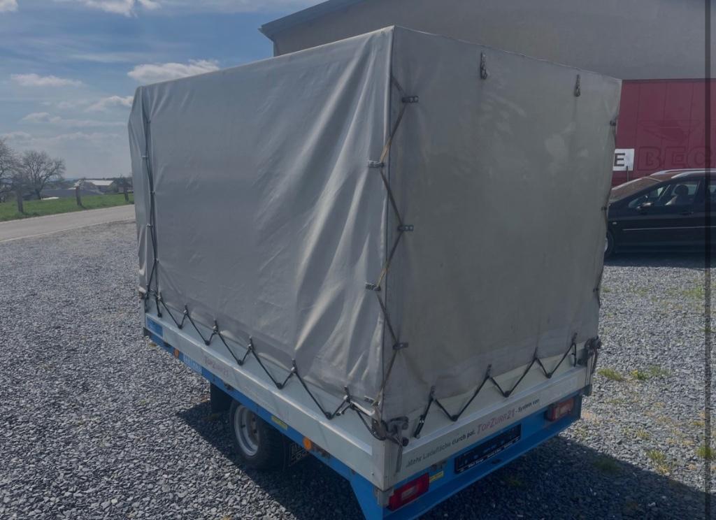 Remorque Barthau avec bâche haute, Ophalen