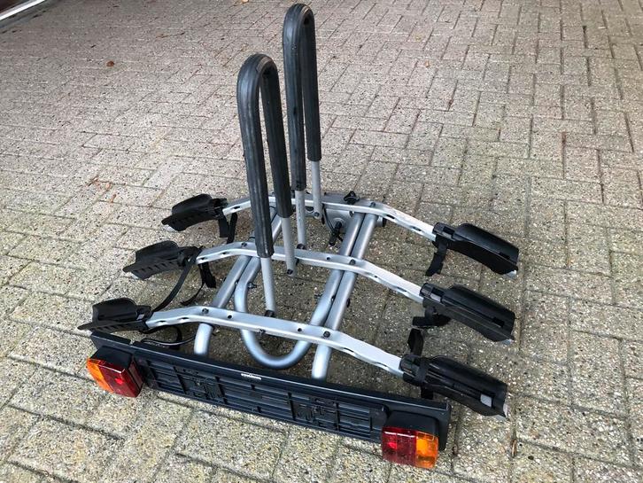 Norauto fietshouder voor 3 fietsen, Auto diversen, Fietsendragers, Gebruikt, Trekhaakdrager, 3 fietsen of meer, Ophalen