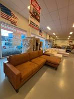 Bruine Pancho Seats & Sofas hoekzetel met facturen, Huis en Inrichting, Ophalen, Zo goed als nieuw