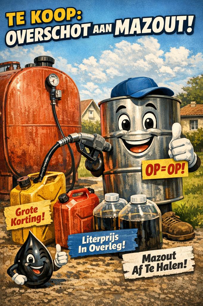 Mazout, Bricolage & Construction, Chauffage & Radiateurs, Comme neuf, Autres types, Enlèvement