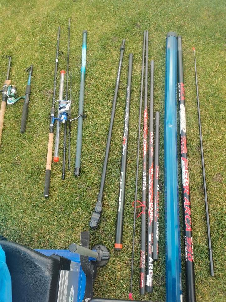 Hengelsport visgerief te koop, Watersport en Boten, Hengelsport | Witvissen, Gebruikt, Vaste hengel, Ophalen