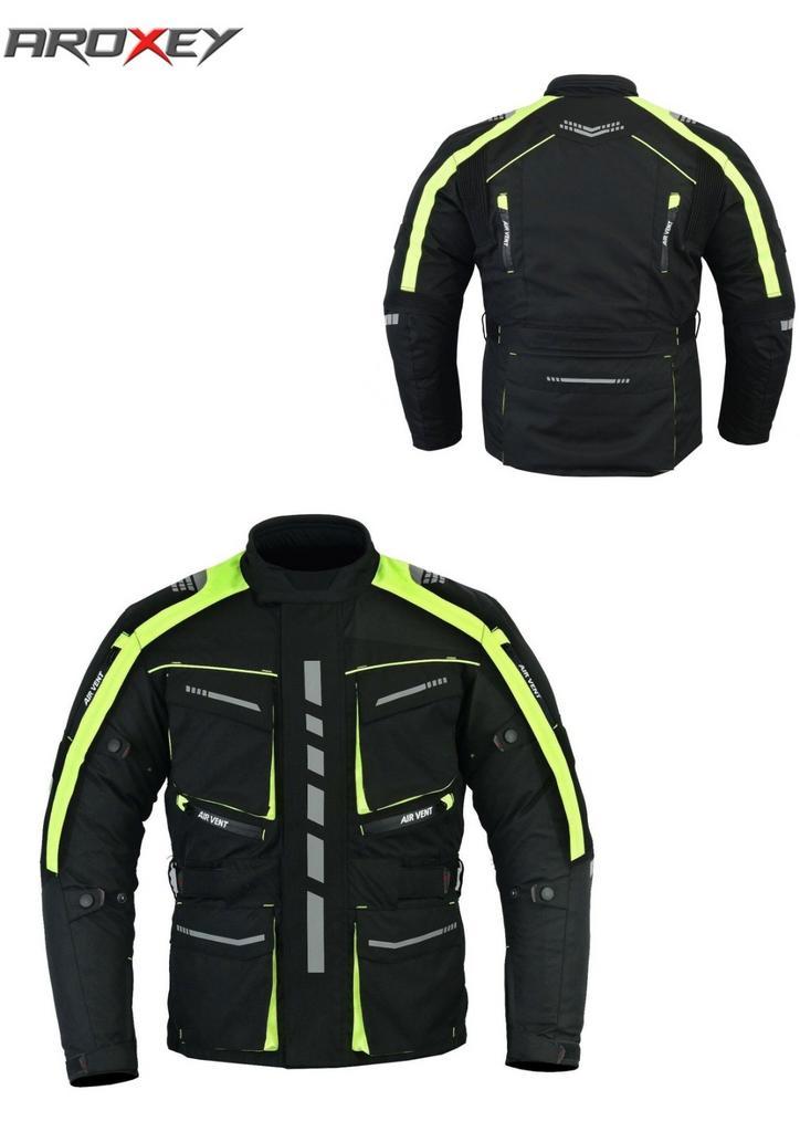 600D Cordura textiele motorjas Nieuwe CE-protecter, Motoren, Kleding | Motorkleding, Jas | textiel, Nieuw met kaartje, Verzenden
