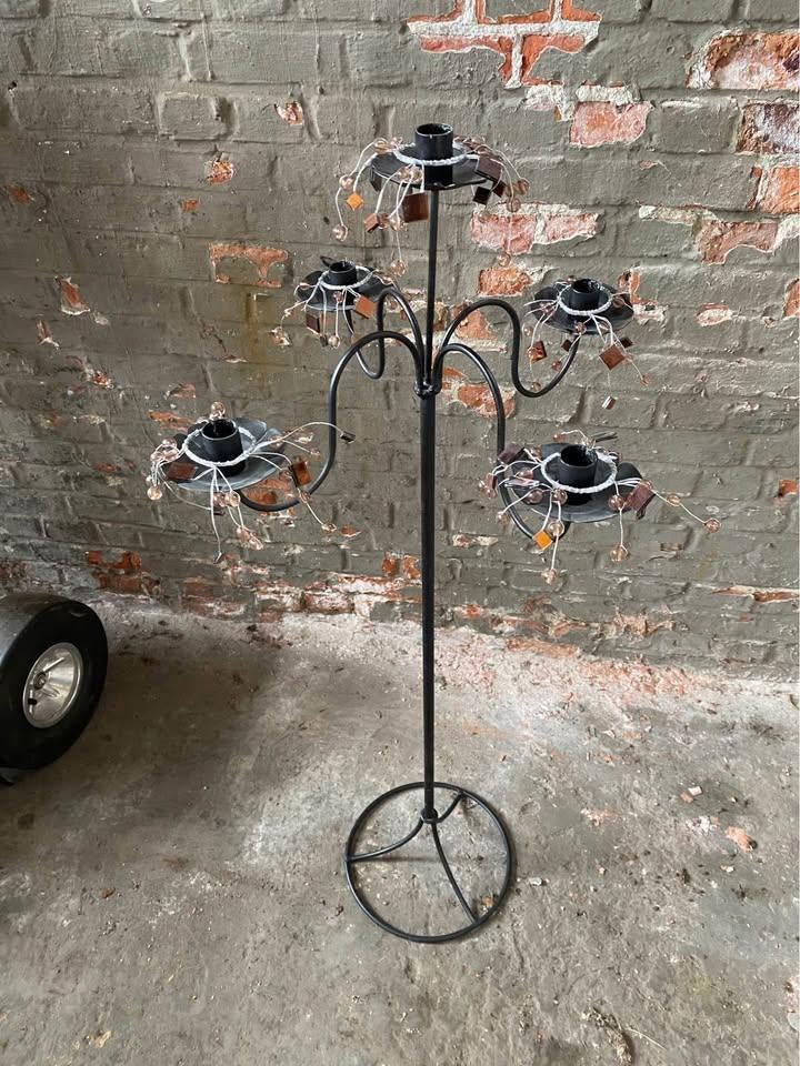 chandelier, Maison & Meubles, Comme neuf, Enlèvement, Métal, Chandelier