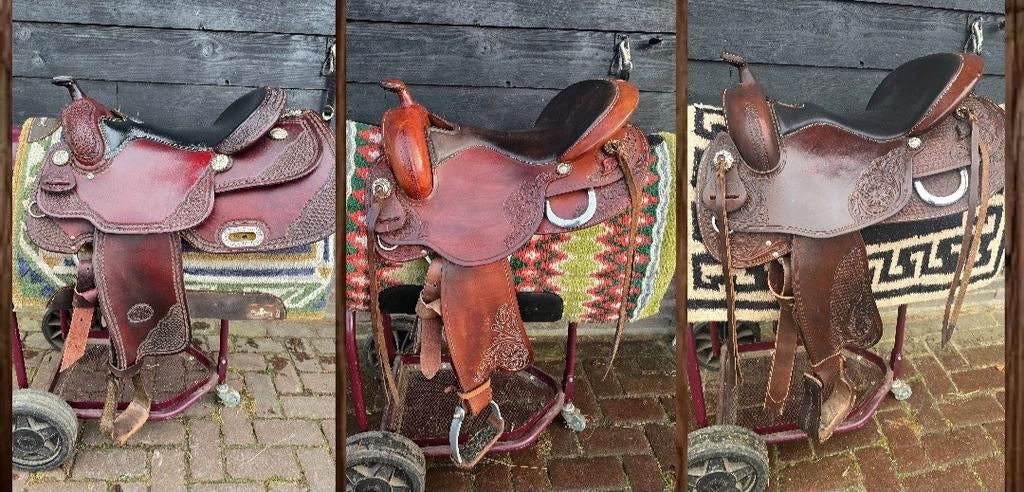 westernzadels, Animaux & Accessoires, Enlèvement ou Envoi, Utilisé, Western