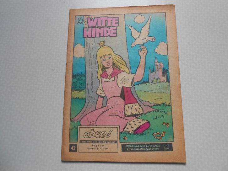 Ohee 42a De witte hinde 1964., Boeken, Stripverhalen, Eén stripboek, Ophalen of Verzenden