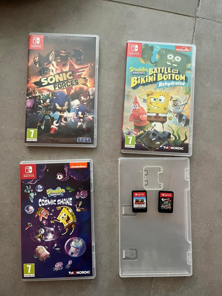Switch spellen, Consoles de jeu & Jeux vidéo, Jeux | Nintendo Switch, Enlèvement, Comme neuf