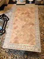 table de salon fer forgé , plateau en carreaux, Maison & Meubles, Tables | Tables de salon, 100 à 150 cm, Moins de 50 cm, Comme neuf