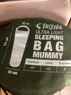 Sac de couchage ultraléger Froyak Mummy 225 long, Enlèvement, Comme neuf
