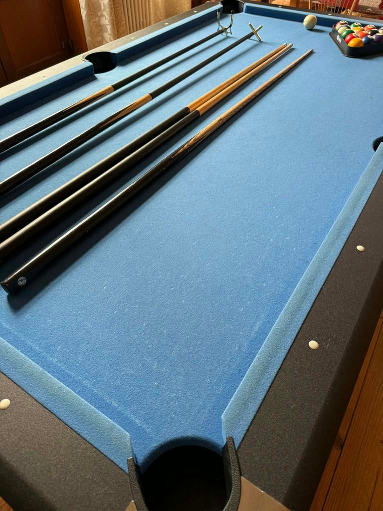 Billrd americain retour de balle automatique, Sport en Fitness, Biljarten en Poolen, Ophalen, Gebruikt, Biljarttafel