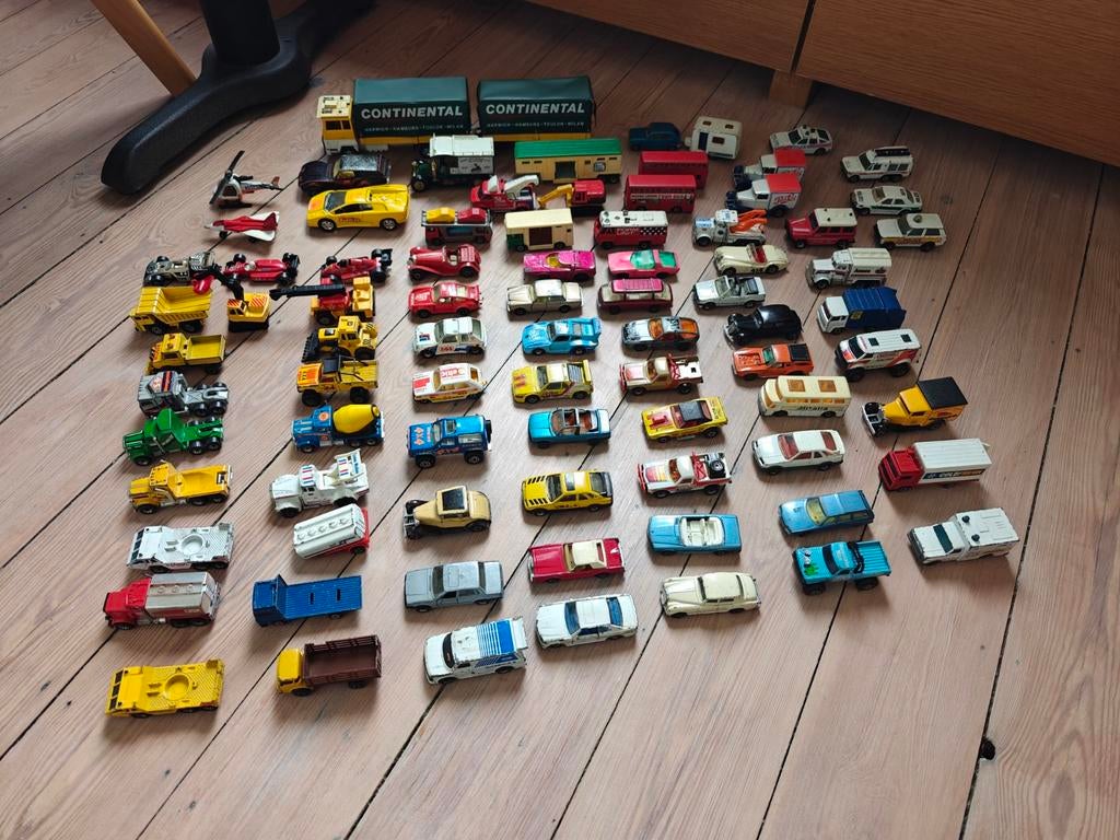 78 Matchbox auto's, Enfants & Bébés, Jouets | Thomas le petit Train, Enlèvement, Utilisé