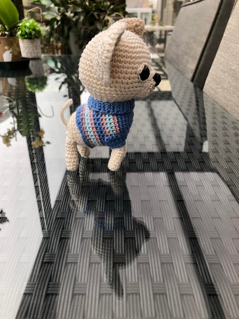 Gehaakte chihuahua, Enlèvement, Neuf