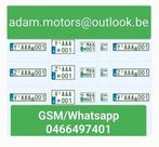 Plaque Z, Passage au contrôle technique.