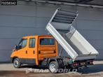 Iveco Daily 35C21 BPM VRIJ! 3-Zijdige Kipper Dubbel Cabine 2, Auto's, Bestelwagens en Lichte vracht, Stof, Euro 6, Iveco, 7 zetels