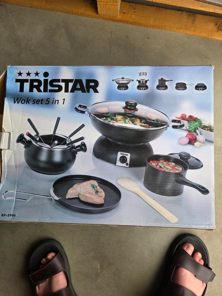 Wok set, Enlèvement