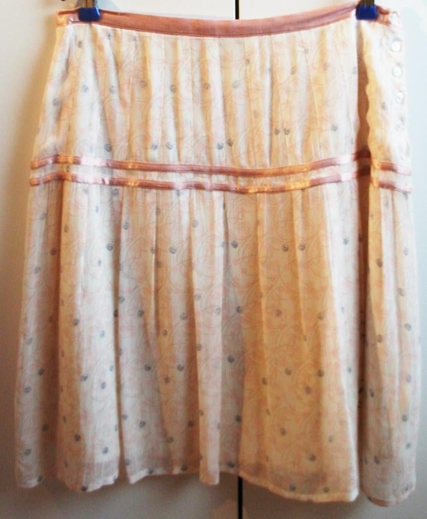Te koop: Mooie fijne roze gebloemde zomerrrok "Share"M., Kleding | Dames, Rokken, Nieuw, Maat 38/40 (M), Roze, Ophalen