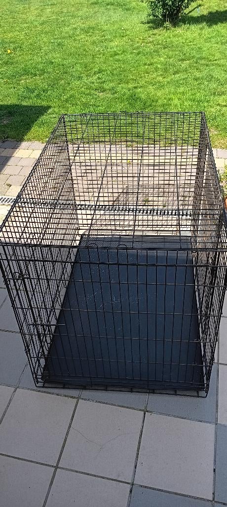 Zware grote hondenbench, Animaux & Accessoires, Caisses pour chiens, Utilisé, Enlèvement
