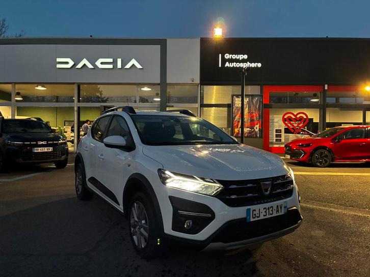 Dacia sandero Stepway 2022 TCE, Auto's, Dacia, Particulier, Sandero Stepway, ABS, Adaptieve lichten, Adaptive Cruise Control, Airbags