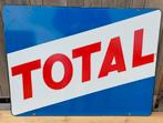 Dubbelzijdig emaille bord Total, Verzamelen, Ophalen