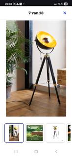 Staande lamp driepoot, Ophalen