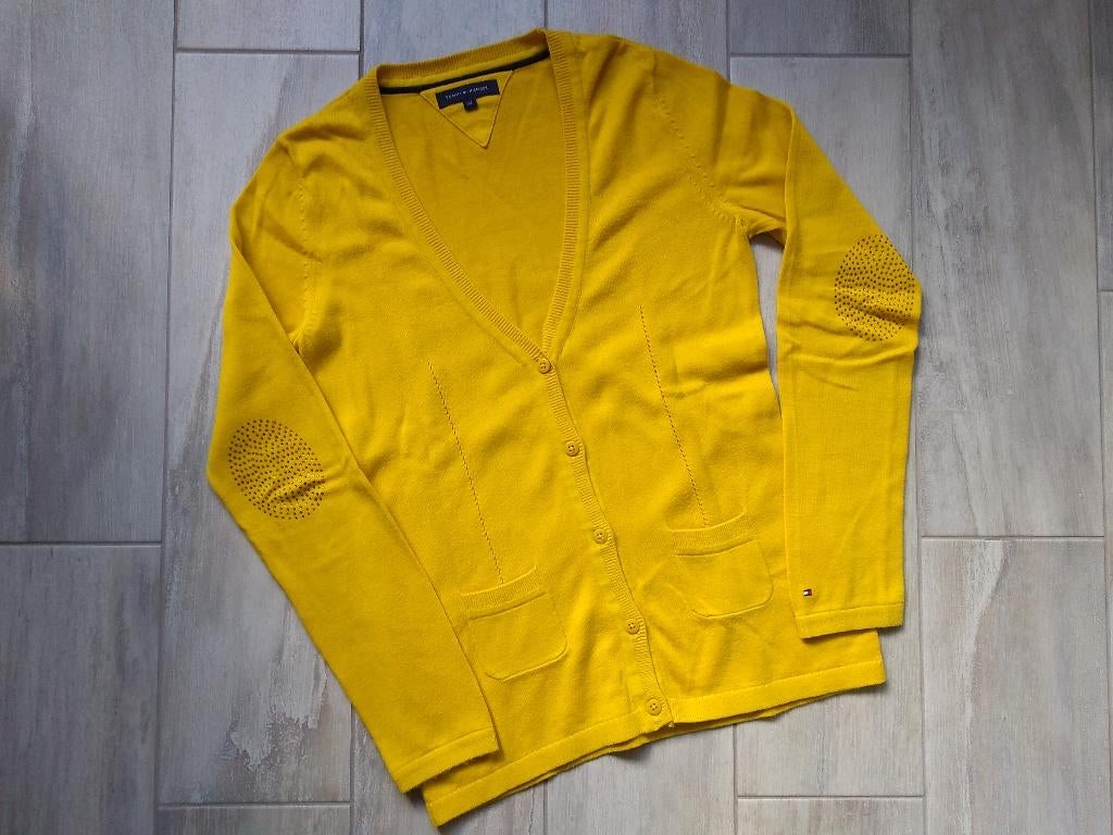 ✿ M152 - Gillet tommy Hillfiger, Meisje, Trui of Vest, Ophalen of Verzenden, Tommy Hilfiger