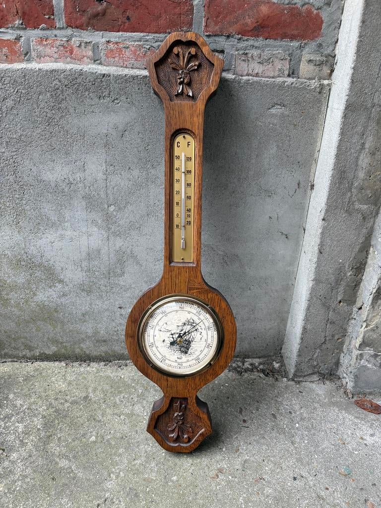 Oud ‘weerstation’ luchtdruk en temperatuur, Ophalen, Gebruikt, Weerstation