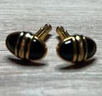 Mont blanc manchetteknopen., Handtassen en Accessoires, Manchetknopen, Ophalen of Verzenden, Zo goed als nieuw, Goud, Verguld