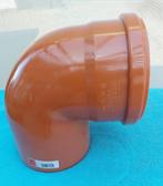 Riolering roodbruin buizen/hulpst.  dia 160 /verloop 250/200, Afvoer, PVC, Nieuw, Ophalen of Verzenden
