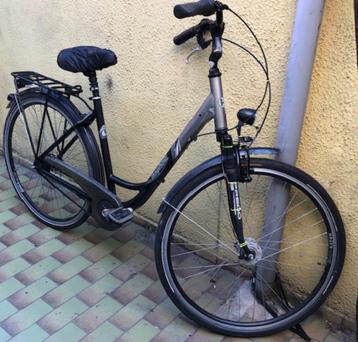 damesfiets HOPRIDER met 7 versnellingen,nagezien-alles werkt beschikbaar voor biedingen