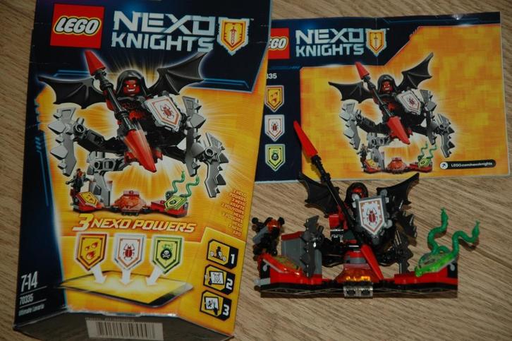 Légo Nexo Knights 70335 L’ultime Lavaria, Kinderen en Baby's, Speelgoed | Duplo en Lego, Zo goed als nieuw, Lego, Complete set