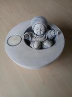 Stenen beeldje baby, Ophalen of Verzenden, Zo goed als nieuw