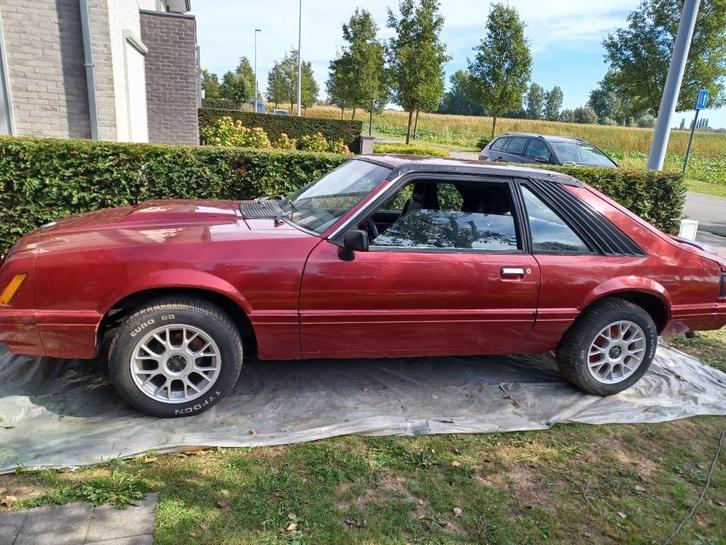 Ford Mustang foxbody 2.3 van 1980 schuurvondst, Auto's, Ford, Particulier, Mustang, Radio, Benzine, Coupé, 3 deurs, Handgeschakeld