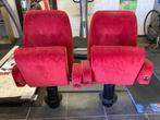 Iconische Rode Stoelen Kursaal Oostende TE KOOP, Ophalen, Gebruikt, 150 tot 200 cm, Tweepersoons