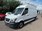 Mercedes Sprinter 313CDI 129pk, Voorwielaandrijving, Stof, Zwart, Wit