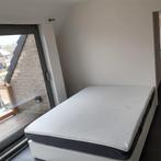 Bedframe met opberglades, Ophalen, Wit, Tweepersoons, Zo goed als nieuw