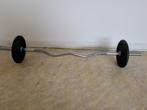 Schitterende nieuwe gietijzeren halterstang, Sport en Fitness, Fitnessmaterialen, Ophalen, Zo goed als nieuw