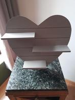 Deco ( coeur en bois ), Ophalen, Nieuw, Grijs, Overige vormen