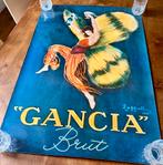 3 Affiches Gancia Vintage, Rechthoekig Staand, Deurposter of groter, Nieuw, Ophalen of Verzenden