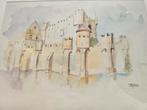 Litho aquarelle Jasco, Ophalen of Verzenden