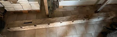 Massief eiken balken, Doe-het-zelf en Bouw, Hout en Planken, Gebruikt, Balk, Eiken, 250 tot 300 cm, 50 mm of meer, Ophalen