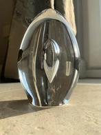 Val Saint Lambert Cristal presse-papier oeuf, Ophalen of Verzenden