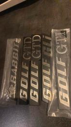 Sigles golf 1 mk1 Gti gli gtd rabbit origine neuf., Neuf, Volkswagen